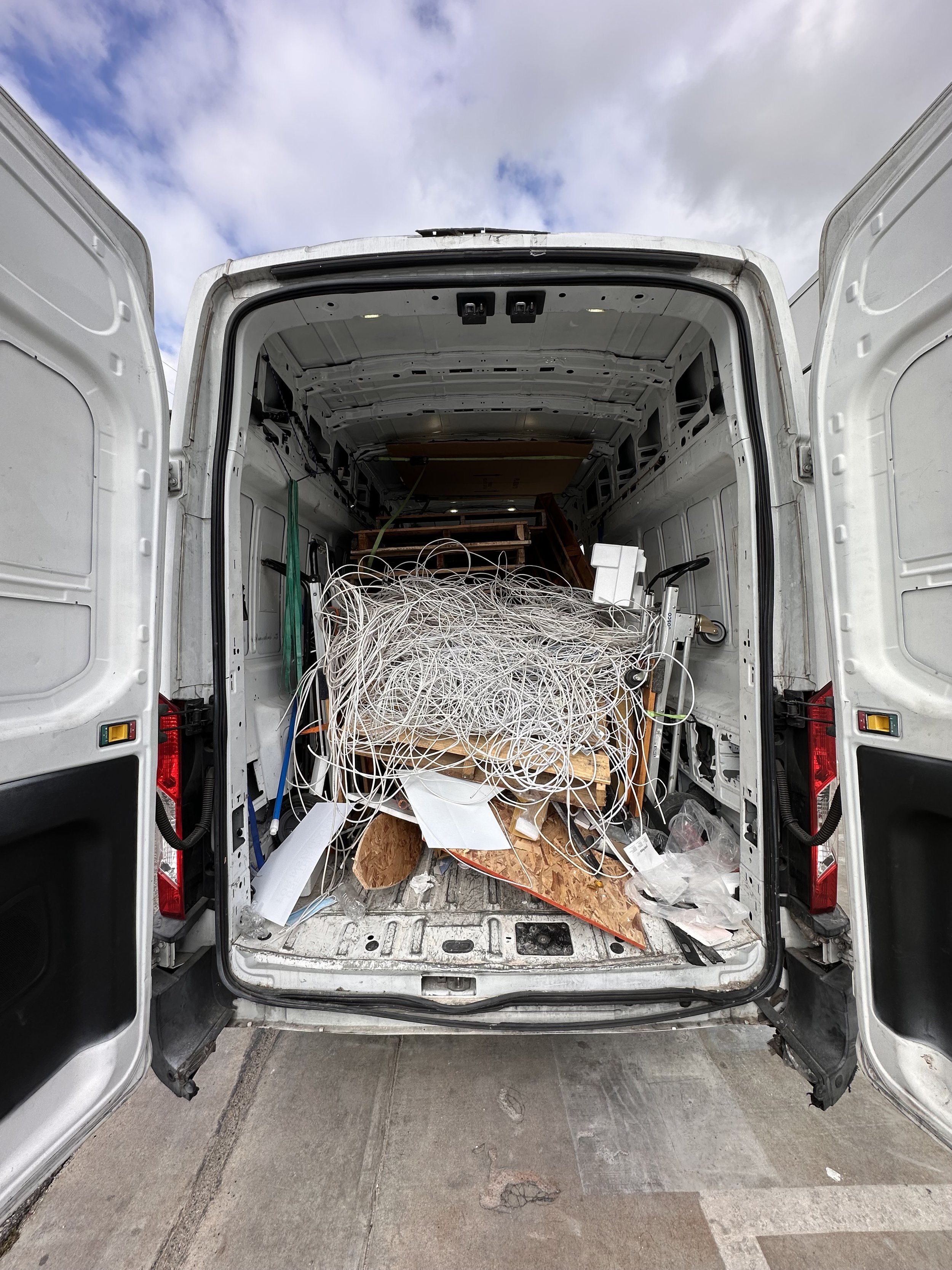 Crown Waste Solutions cargo van